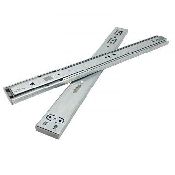 NEW DESIGN Filta Cold Rolled Steel Ball Bearing Full Extension Side Rail Push to Open Soft Close Drawer Slide 4503-PS photo-2