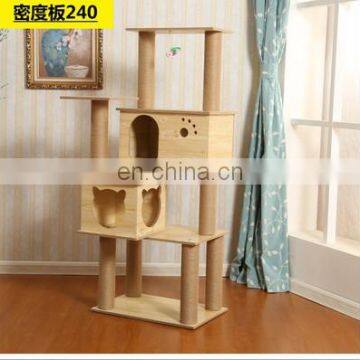 Large Cat Climbing Frame Wholesale Cat Litter Cat Tree Multi-storey Wooden Cat Scratching Post Cat Toy Cat Jumping Platform photo-2