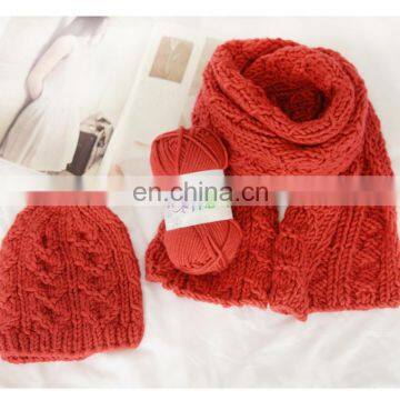 China Wholesale Acrylic Nylon Blend Chunky Wool Like Yarn for Scarf photo-6