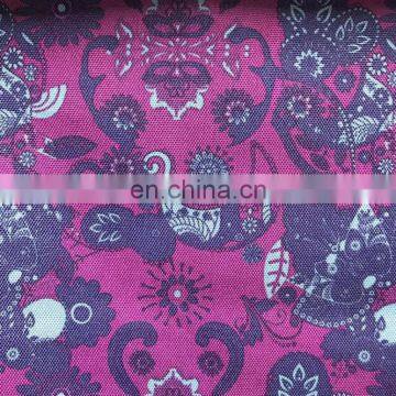 Custom Digital Print pu Coated/waterproof 210d Polyester Oxford Fabric photo-2