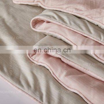 Pink Polyester Nylon Jersey Cooling Microfiber Quilt Bedding Comforter photo-6