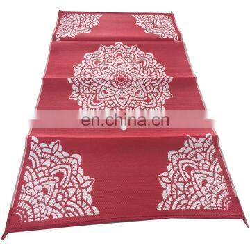 Aiyisi China Market PP Plastic Floor Patio Red Carpets Mats for Home photo-2