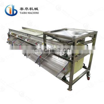 Industrial Fruit Vegetable Washing Waxing Drying Grading Machine