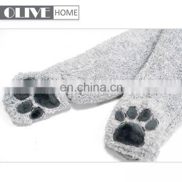 Sherpa Solid Bathrobe Winter Pyjamas Sets Bulk Bathrobes With Hood photo-6