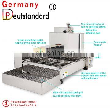 Factory Price Automatic Snack Machine Donut Machine With 4 Rows