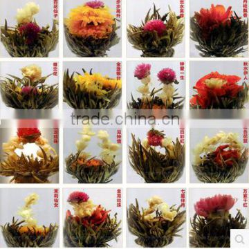 herbal flower tea, organic flowering tea Chinese Artistic Handmade Flower Blooming Tea