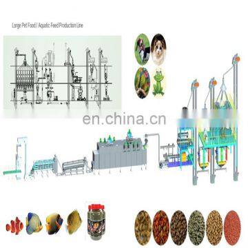 High efficiency Full- Automatic Dog /Fish/Cat Food Production Line/Making machine