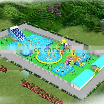 2019 High Quality Inflatable Water Swimming Pool Amusement Park Equipment for Sale photo-3