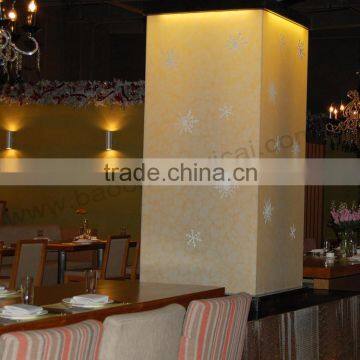 2015 Luxury New Design Customized Onyx Translucent Marble Slab photo-5