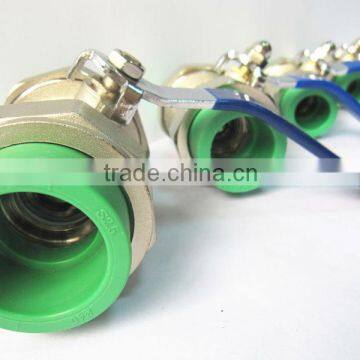 ball valves with ppr pipe connector for brass ball valve wholesalers