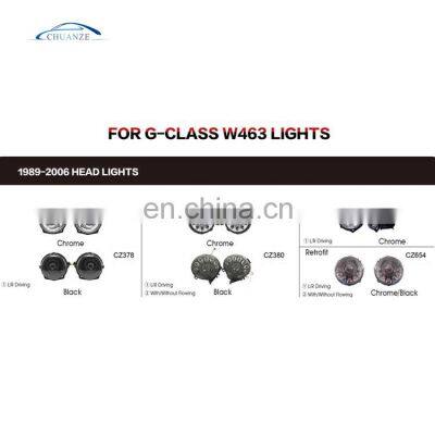 HOT SELLING HEAD  LIGHTS FOR MERCEDES BENZ 1989-2006 G-CLASS W463  AUTO SPARE PARTS