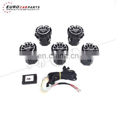 2014-2017 Year Atmosphere Lamp A Class W176 Air Vent Cover Fit for W176 Air-condition Cover With Colors 5 Pieces Interior Vents photo-2