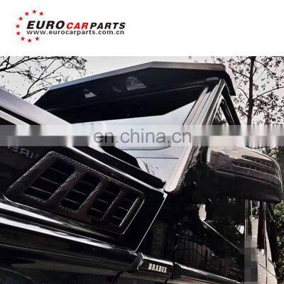 G Class W463 Carbon Finber Front Window Trim for W463 G500 G55 G63 G65 Carbon Finber Front A-pillar Addon photo-5