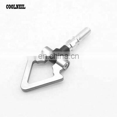 JDM Aluminum Alloy Car Universal Tow Towing Hook Ring Racing Front Rear Tow Hook