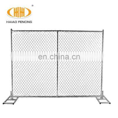 6x12ft outdoor temporary fence chain link temporary fence