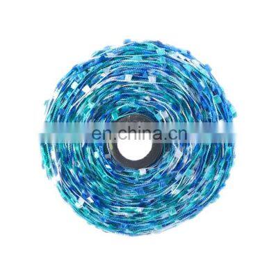 Direct Factory Sale High Quality Polyester Yarn Fashion Ladder Yarn Fancy Yarn