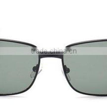 Uv400 Metal Frame Driving Sunglasses Eye Wear With Glass Lens photo-2