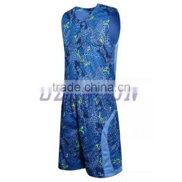 Hot Sale Latest Design Men's Camo Basketball Uniform Team Wear photo-4
