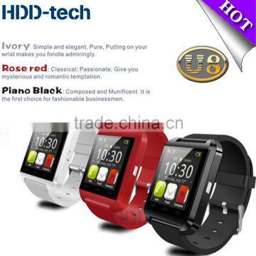 Fashion Watch U8 Bluetooth Smart Watch Waterproof Portable Sport Watch Smart Phone Watch photo-5