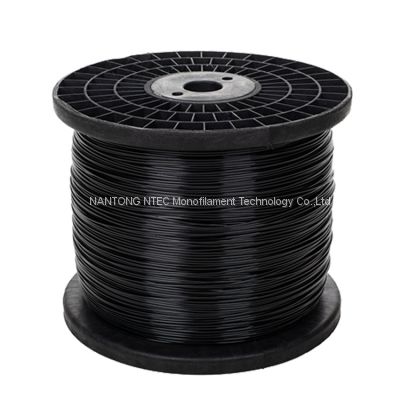 Factory Direct Sales  3.0mm 3.5mm 4.0mm Black Color PET/Polyester Wire for Deep Sea Aquaculture Net