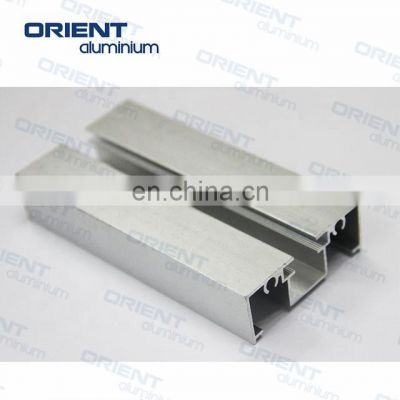 Powder Coated custom Extruded section aluminum alloy 6063 T5 Profiles manufacturer to make windows