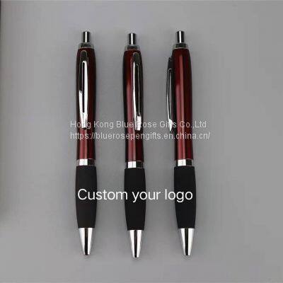 Red Gourd Metal Custom Ballpoint Pen Promotional Ball Pen Customized Campany Gift Pens Event Party Advertise Giveaway Writing
