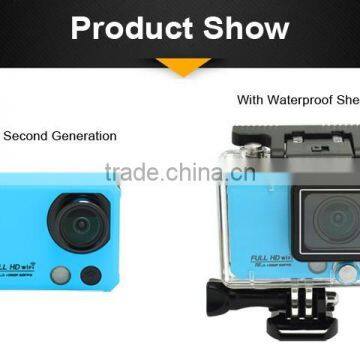 2.0inch 50M Waterproof RF Remote 2K WIFI Action Camera With 1920x1440@30FPS 1920x1080@60FPS 1280x720@120FPS photo-6