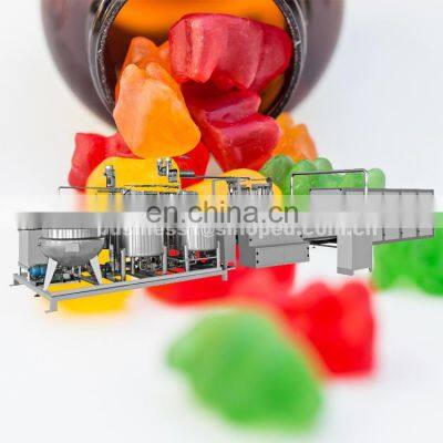 Small Semi-automatic Gummy Jelly Bear Soft and Hard Candy Forming Machine Depositor Confectionery Production Line photo-3