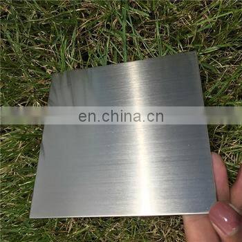 China Supplier 201 202 304l Brushed NO.4 Stainless Steel Sheet