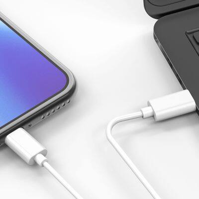 White Original Usbc to Lightning Cable for Apple Iphone 12 13 Fast Charger Mfi Certified Factory photo-4