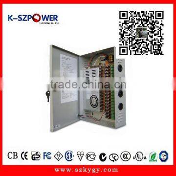 2015 K-82 YGY 12V30A power supply 360w 18 channels for CCTV camera