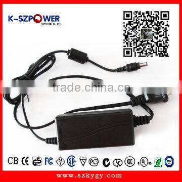 2015 D-series 12W 12v1a ac dc power adapter with CE UL