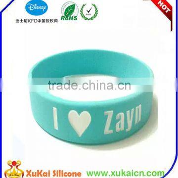 Promotion give away gift silicone bracelet