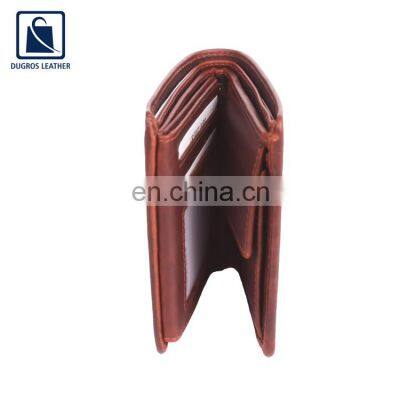 2022 Latest Arrival High Quality Buff Antique Fitting Genuine Leather Smart Card Wallet From Indian Manufacturer