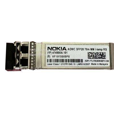 NOKIA AOMC 474900A.101 SFP28 25G SR 850nm MM I-TEMP RS