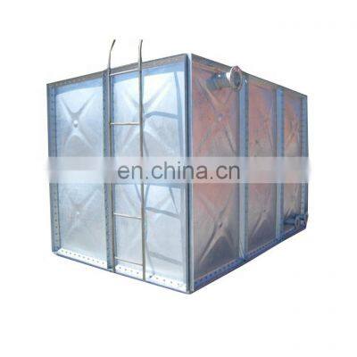 1m3 ~ 500m3 Galvanized Steel Sectional Tank HDG Steel Water Storage Tank