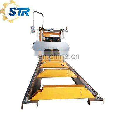 Hot Sell Gasoline Diesel Oil Horizontal Portable Sawmill Machine Electric For Woodworking Can Custom photo-3