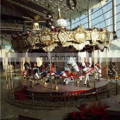 Merry go Round Carousel Mechanical Horse Ride for Sale photo-4