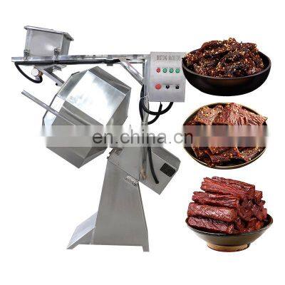 Caramel Popcorn Peanut Drum Type Seasoning Hotair Blow Nuts Roasting And Flavoring Machine