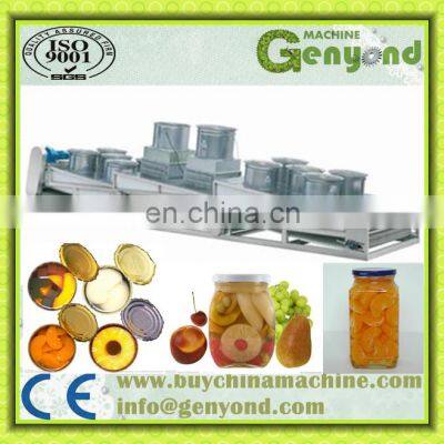 Stability Vegetable Fruit Canned Food Canning Production Line