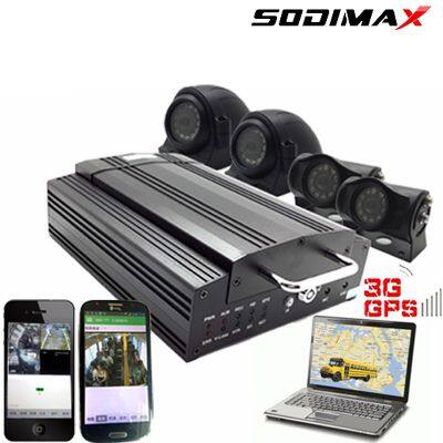 Vehicle-mounted 4G remote monitoring 360 panoramic blind spot safety assistance system Vehicle hard disk video