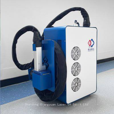 Backpack 50W 100W Pulse Laser Cleaning Tool Machine for Surface Restoration photo-5