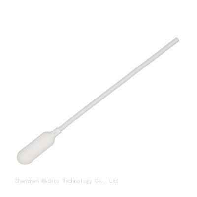 Disposable Medical Sterile Foam Oral Swab for Collecting DNA/RNA Sample