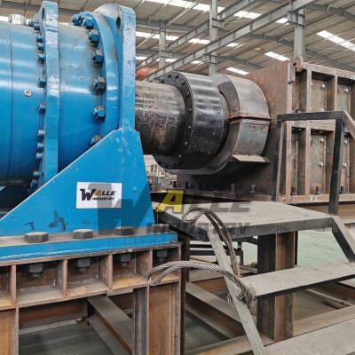 Double Shaft Waste Cardboard Paper Tire Rubber Metal Scrap Wood Lump Barrels Drums Pipe and Plastic Shredder for Recycling Machine photo-5