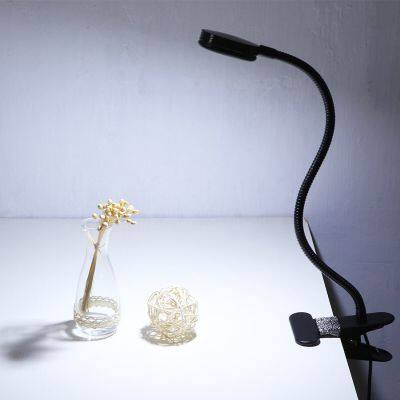 360 Degree Flexible Gooseneck Modern Smart Small Led Table Lamp Perfect for Readers & Kids Before Sleep Reading photo-3