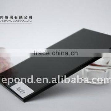 Thickness 2mm-8mm high quality Black mirror glass