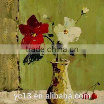 Excellent hotel artwork flower oil painting ct-303