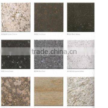 multicolor natural polished granite stone floor tile