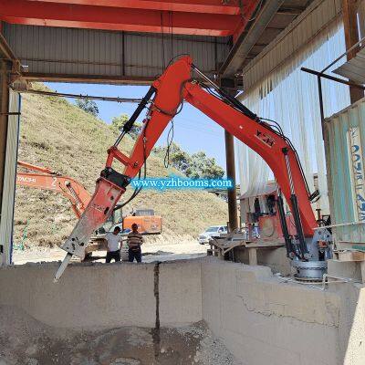 YZH High-Performance Rockbreaker Boom System Solution