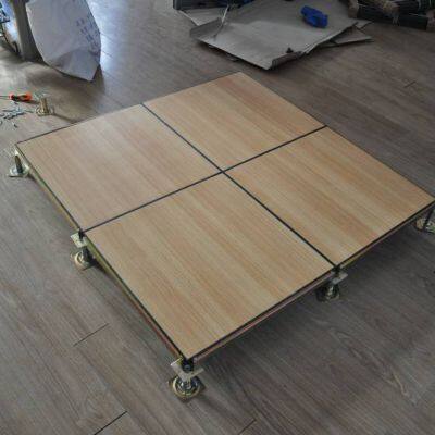 All-steel Cement-filled Anti-static Floor With Wood Grain Finish, Specially Designed for Computer Rooms and Electronic Factories